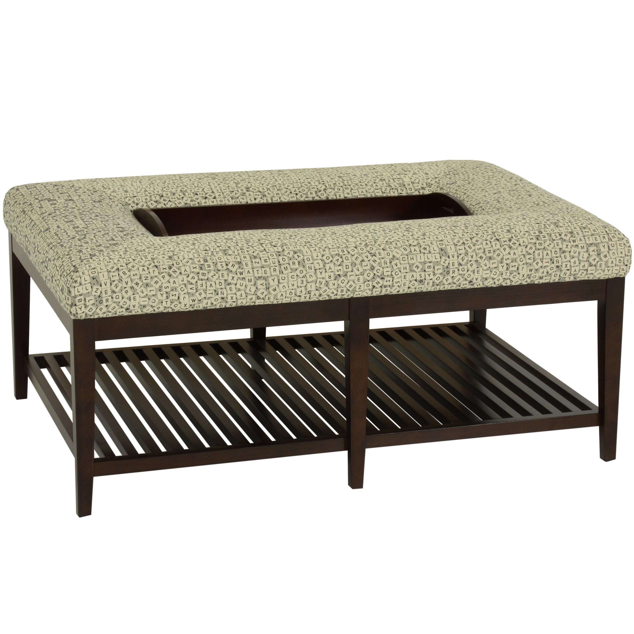 Norwalk Shelton 1010 95 Contemporary Ottoman Bench With